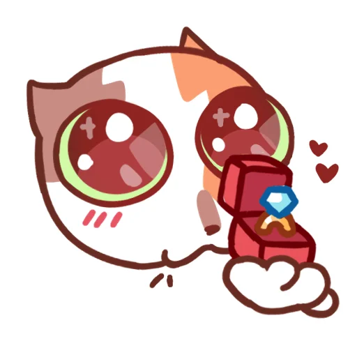 Стикер Cat Motions without text