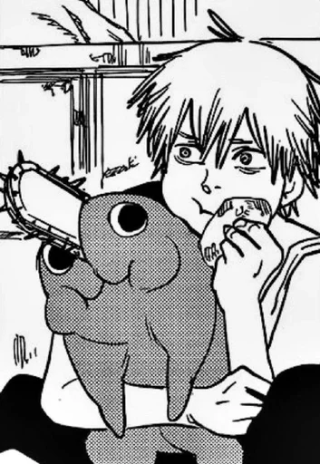 Стикер Chainsaw Man