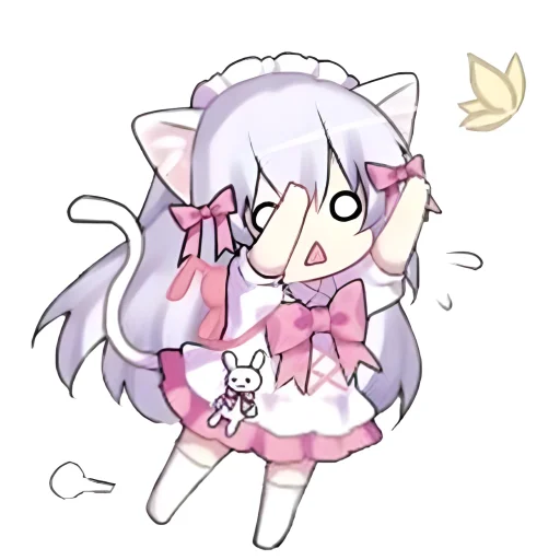 Стикер няшки же