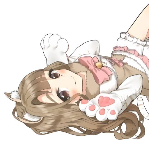 Стикер няшки же