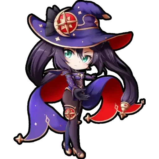 Стикер chibi anime character