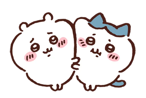 Стикер chiikawa and friends