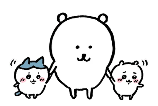 Стикер chiikawa and friends