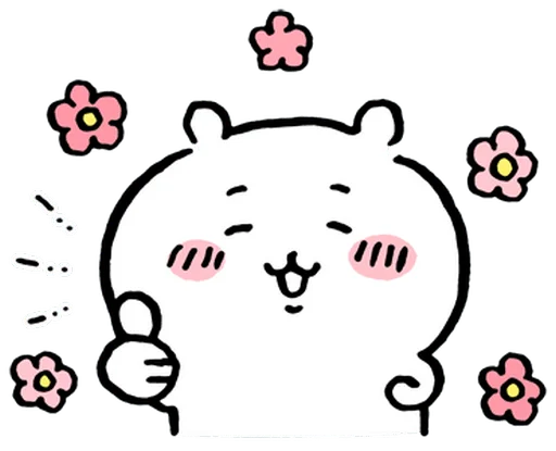 Стикер chiikawa and friends