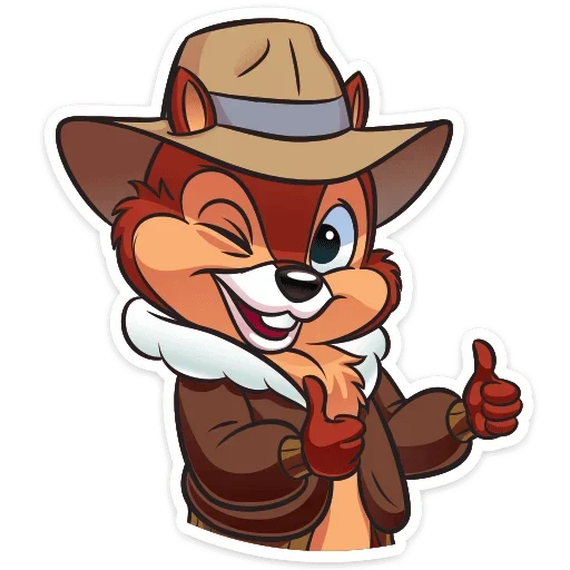 Стикер Chipmunk