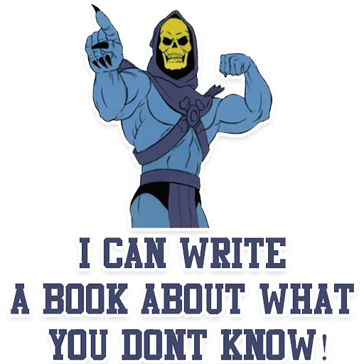 Стикер Skeletor
