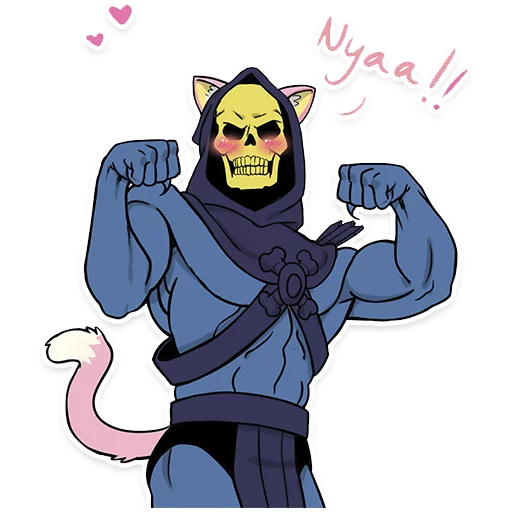 Стикер Skeletor