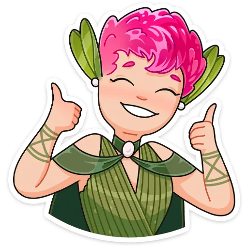 Стикер Клевертина