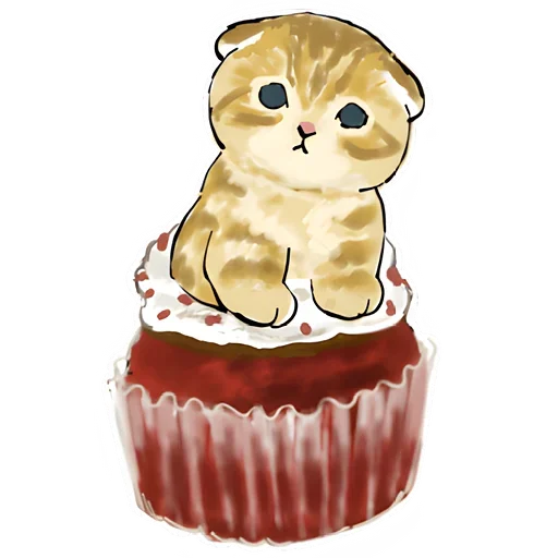 Стикер Сладкие котята