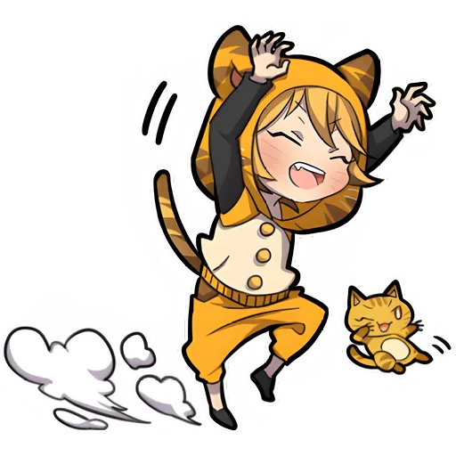 Стикер Тигрёнок