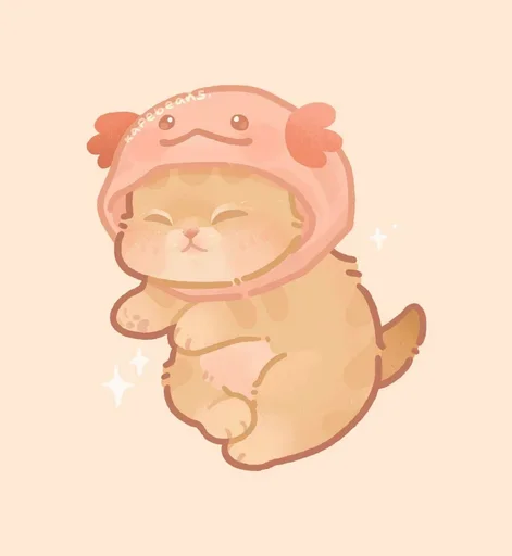 Стикер Мягкие коты