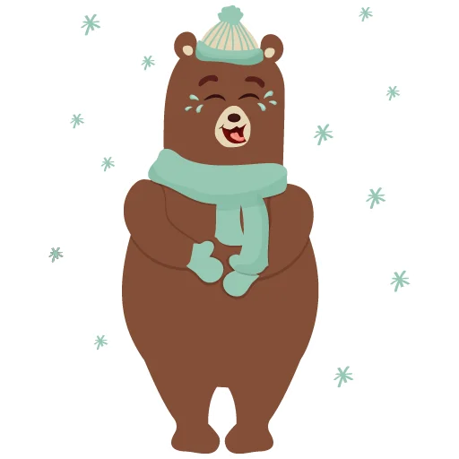 Стикер bear