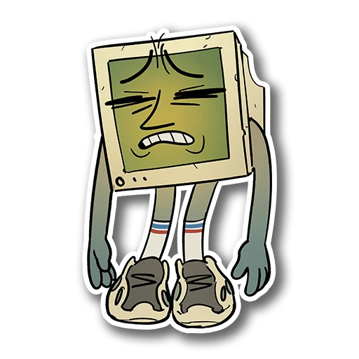 Стикер EGOR COMPIK MASKOT