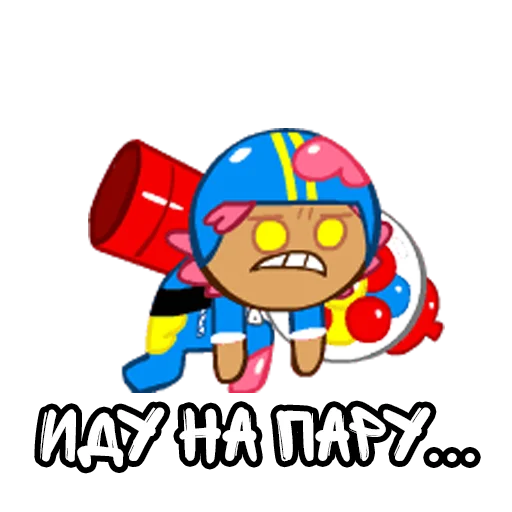 Стикер Cookie RUn