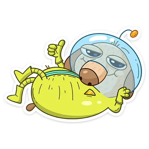 Стикер КосмоДигги