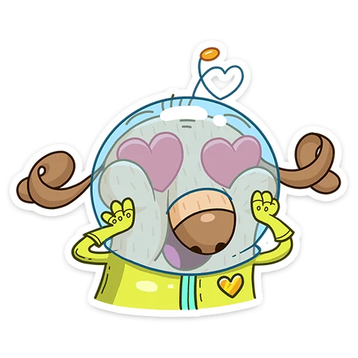 Стикер КосмоДигги