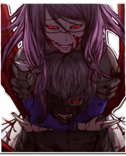 Стикер ANIME COUPLES [รקร]