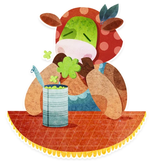 Стикер Марфа из Пирогово