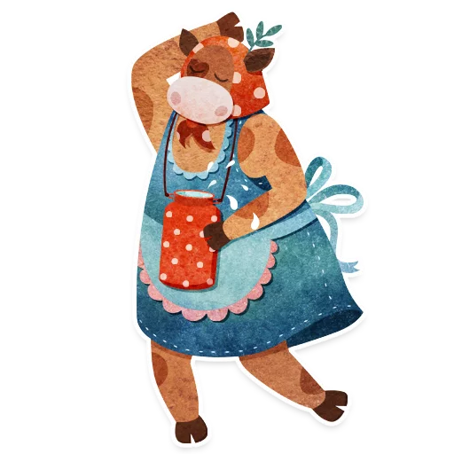 Стикер Марфа из Пирогово