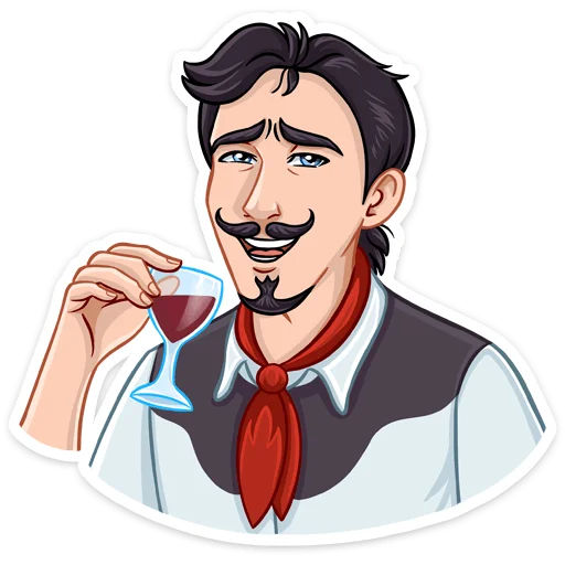 Стикер Ковбой Клинт