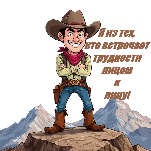 Стикер Cowboys