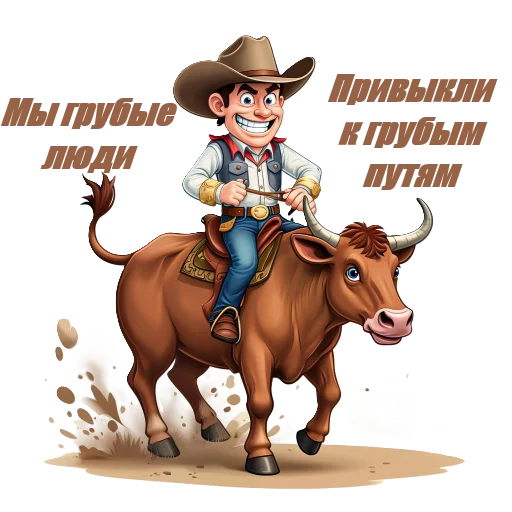 Стикер Cowboys