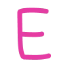 Эмодзи Pink alphabet
