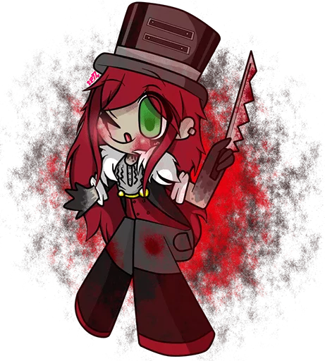 Стикер Creepypasta