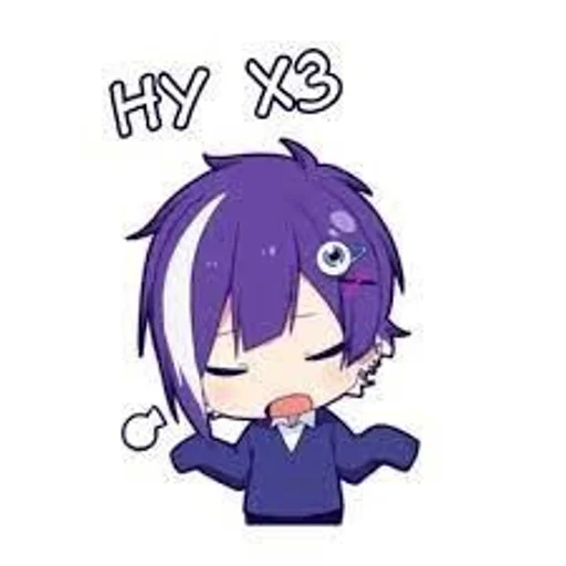 Стикер аниме стики