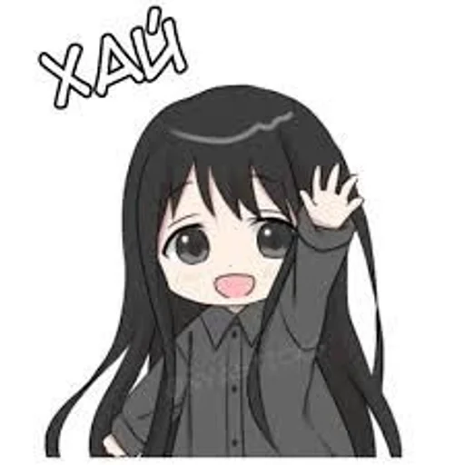 Стикер аниме стики