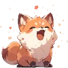 Эмодзи Лисички