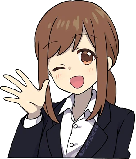 Стикер Cute Girl