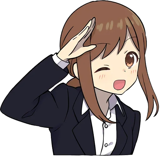 Стикер Cute Girl