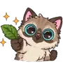 Эмодзи Cute cat
