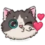 Эмодзи Cute cat
