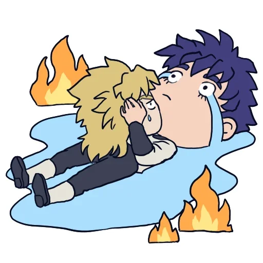 Стикер Cute JoJo's by Gamusaur
