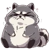 Эмодзи raccoon