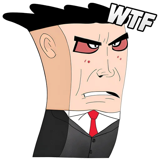 Стикер Cute Suit