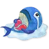 Стикер whales