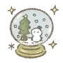 Эмодзи cute winter
