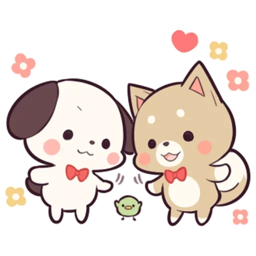 Стикер Милый щенок | Cute Puppy