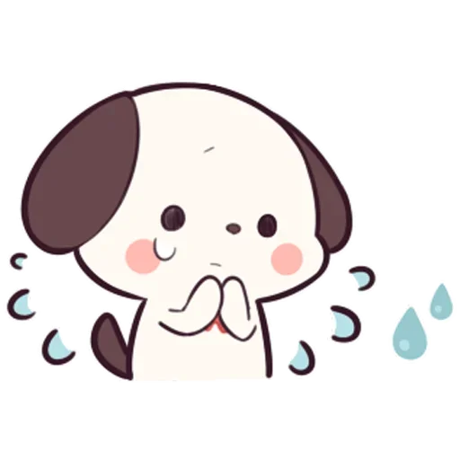 Стикер Милый щенок | Cute Puppy