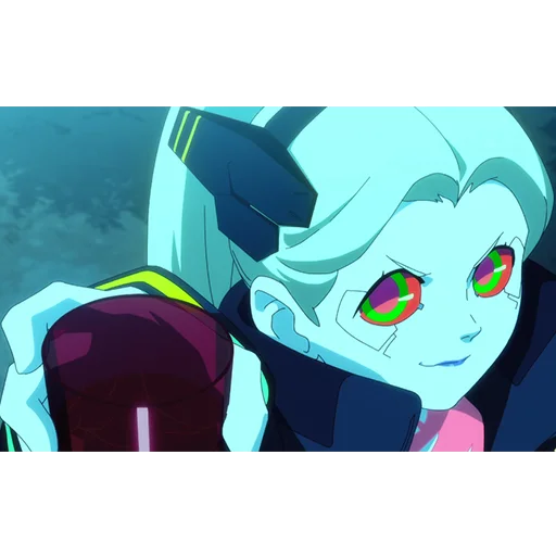 Стикер Cyberpunk Edgerunners Rebecca