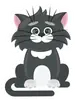 Стикер Dark Cat