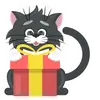 Стикер Dark Cat