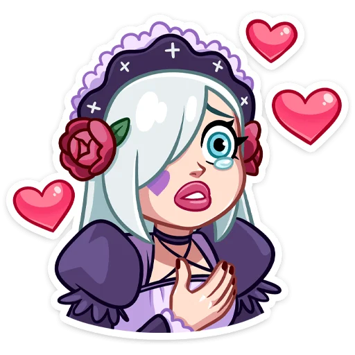 Стикер Темная Леди