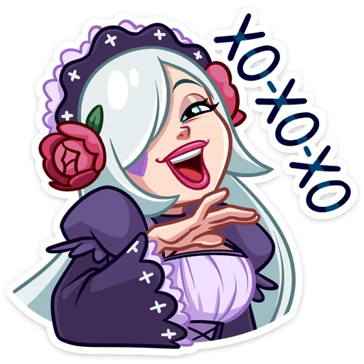 Стикер Темная Леди