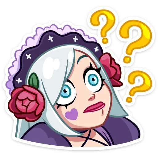 Стикер Темная Леди