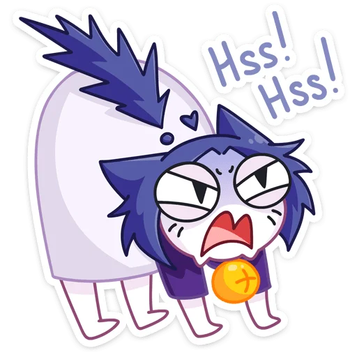 Стикер Тёмная Милшу