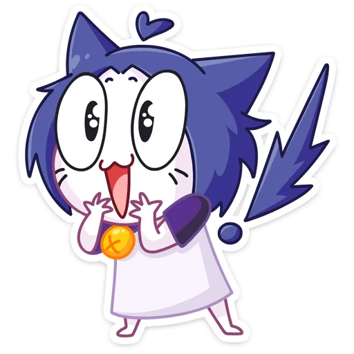 Стикер Тёмная Милшу